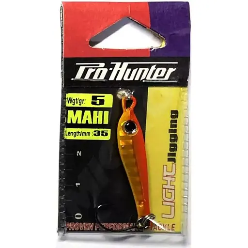 Пількер Prohunter Mahi with single hook 5g Помаранчевий (1013-9637.00.96)