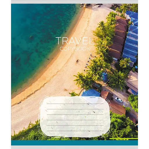 Зошит учнівський "Острови" Leader 036-570175K-5 в клітинку, 36 аркушів - фото 1