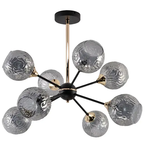 Люстра декоративна VALESO V XA1486B/8 BK+FGD - фото 2