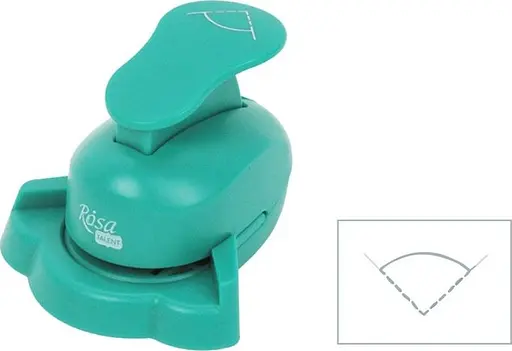 Кутовий діркопробивач Візерунок №17 2,5см Rosa Talent - фото 1