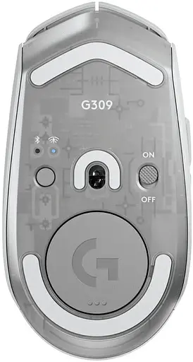Мышь компьютерная Logitech G309 LIGHTSPEED White (910-007207, 910-007209) - фото 6