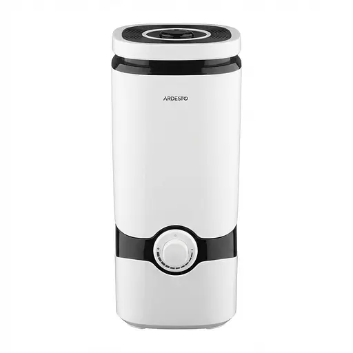 Зволожувач повітря Ardesto USH-M-BTN-4L-W, White, 28W, ультразвуковий, резервуар для води 4 л, площа приміщення 40 м²