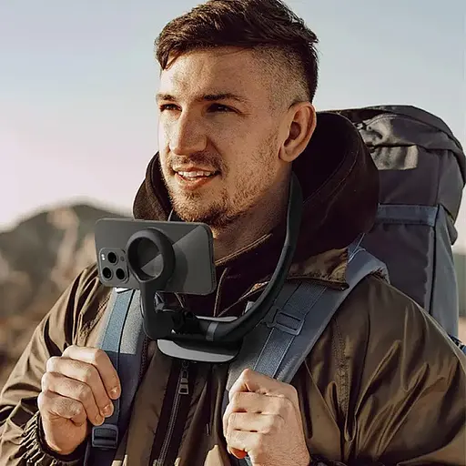 Тримач для телефону WIWU Wi-CH320 на шию магнітний Black - фото 5