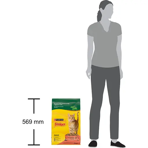 Сухой корм для котов Friskies с говядиной, курицей и овощами 10 кг - фото 5