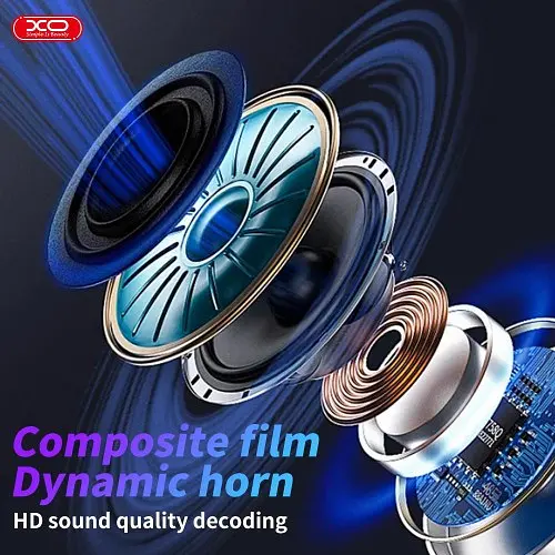 Наушники беспроводные XO X36 Pro Smart Screen ANC Active Noise Cancellation белые - фото 6