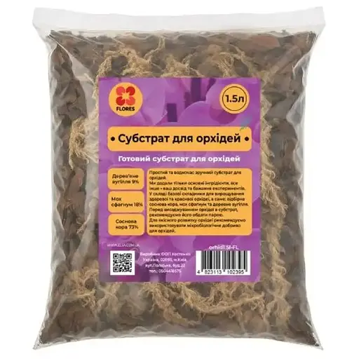 Субстрат TM Flores для орхидеи 1.5 л (orhid1.5l-FL)