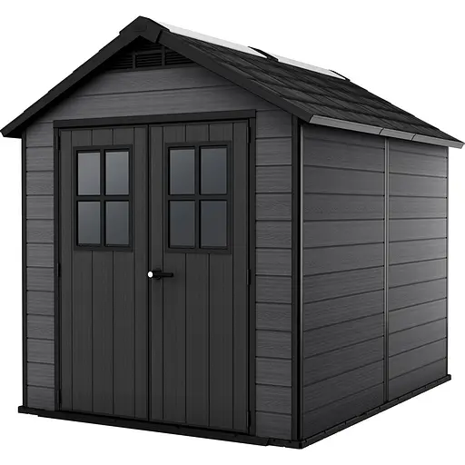 Сарай садовий Keter Newton 759 пластиковий сірий