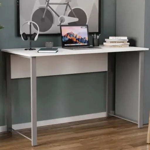 Комп'ютерний стіл Ferrum-decor Курт 75x100x70 сірий ДСП Білий 16мм (FRD-101857)