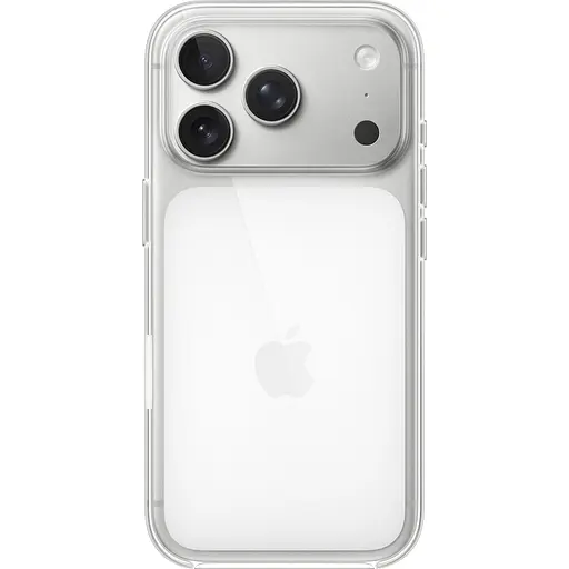 Чохол Clear Case NEW with Button, Animation & MagSafe для Apple iPhone 17 Pro Transparent AAA [147419] - фото 1