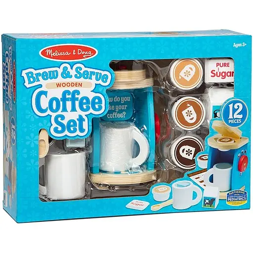 Набір Melissa & Doug Кавовий сервіз дерев'яний (MD19842) - фото 4