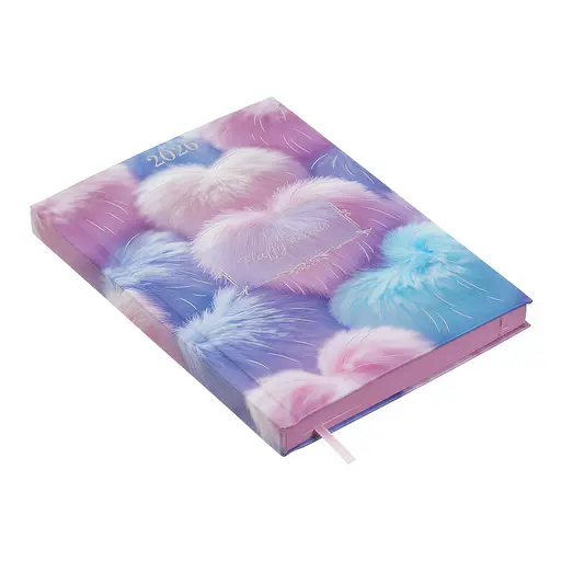 Щоденник датований Buromax Romantic 2026 A5 рожевий (BM.2170-10) - фото 2