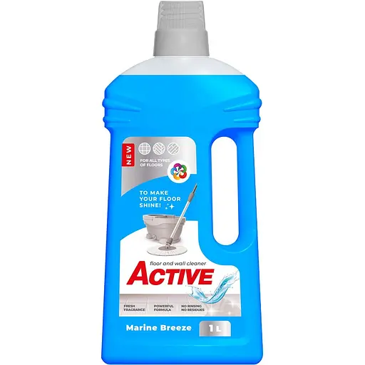 Засіб для чищення підлоги та стін Active Marine Breeze Floor Cleaner 1 л