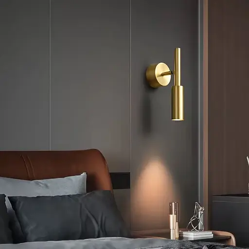 Настінне латунне бра BERNARD із регулюючим механізмом | Арт. B042/1 AB | Line F - фото 1