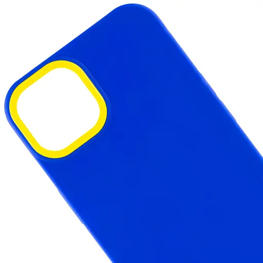Чохол Epik TPU+PC Bichromatic для Apple iPhone 11 Pro Max 6.5 Navy Blue/Yellow - фото 2