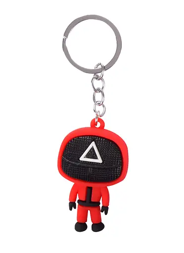 Брелок Игра в кальмара SQ1311 р-р игрушки – 6 см Вид 4 - фото 1