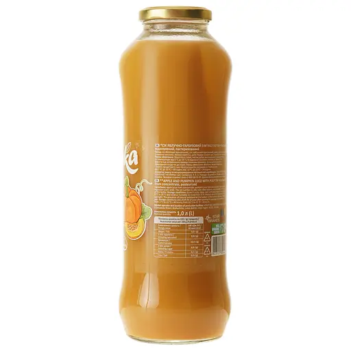 Сік The Banka яблучно-гарбузовий 1 л - фото 4