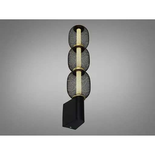 Настінний світильник Romin Diasha чорний 7 Вт - фото 1