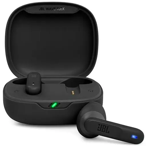 Гарнітура JBL Wave Flex Black (JBLWFlexBLK) (6861935)