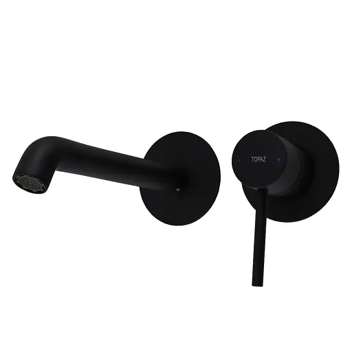 Змішувач для умивальника TOPAZ LOFT TLF 32235-H39-BL латунний для ванної кімнати з керамічним картриджем - фото 3