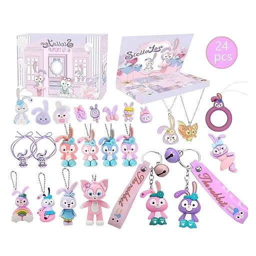 Новогодний адвент-календарь GL 60 – с 24 сюрпризами, фигурками и аксессуарами