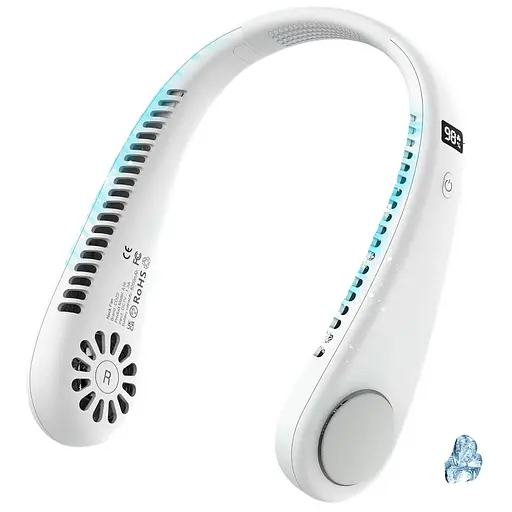 Портативный шейный вентилятор COZII без лопастей 4 скорости