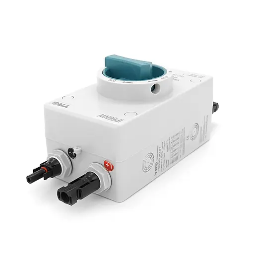 Ручний вимикач 1000V 32A 1St IP66 вхід верх-низ Grey - фото 3