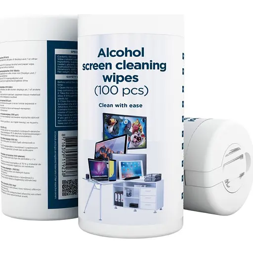 Спиртові серветки для очищення Gembird CK-AWW100-01 100 шт. [140867] - фото 2