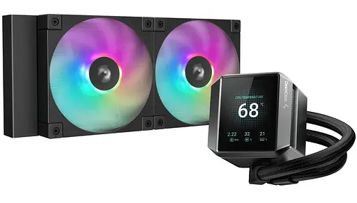 СВО Deepcool Mystique 240 ARGB Black (R-LX550-BKADSNC-G-1) - фото 1