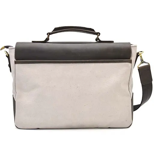 Чоловічий шкіряний портфель TARWA 36х27х10 см sum0026030 - фото 5