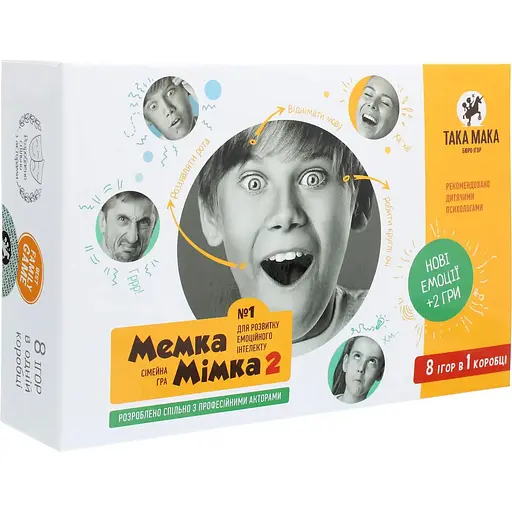 Игра настольная Такая Мака Мемка Мимка-2 (20002-UA) - фото 1
