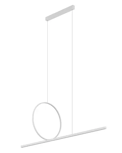 Підвісний світильник, люстра Nowodvorski 11885 Lineo LED 2x39W 3000K 1500Lm IP20 білий - фото 3