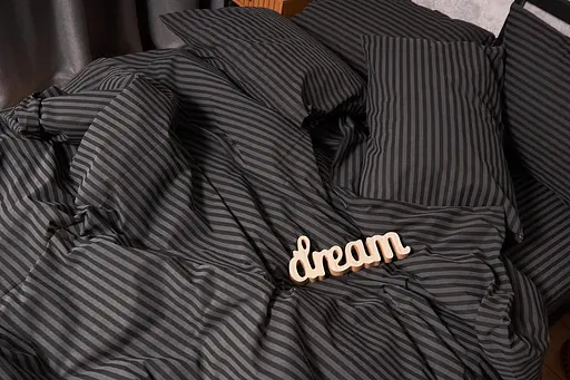 Пододеяльник Moon&Star Бязь Gold Люкс Gray Stripe Полуторный 143x210 см - фото 5