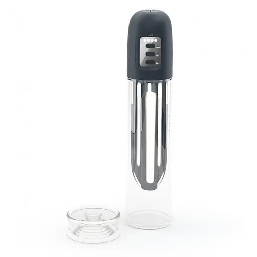 Накладка на помпу для пениса Dorcel Power Pump Pro Pump Donut Pour 4 см прозрачный - фото 4