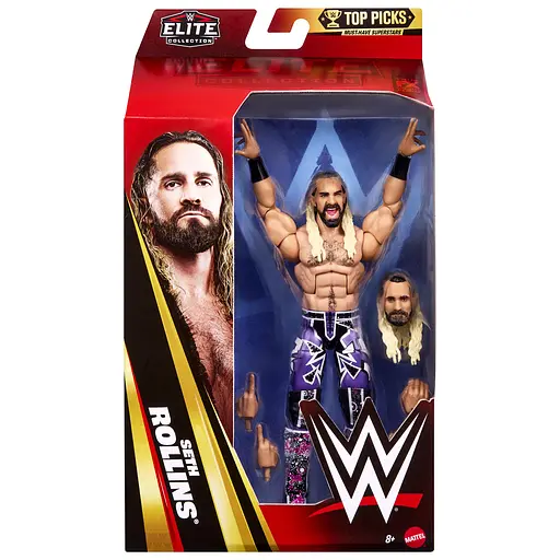 Фигурка WWE Elite Top Picks топовые бойцы элиты с переменными частями в ассортименте (GNM28) - фото 5