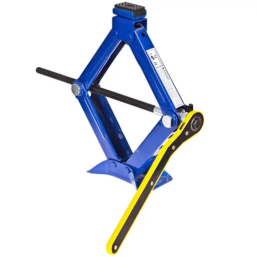 Домкрат гвинтовий Vitol ромбовидний з тріскачкою 1 т 350 мм 2.2 кг (DB-T10103A) - фото 3