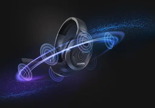 Наушники беспроводные игровые MSI Immerse GH50 wireless компьютерная гарнитура - фото 9