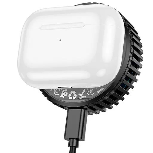 БЗУ Hoco CW57 Air-cooled 15W magnetic wireless fast charger - фото 7