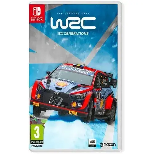 Гра WRC Generations (російська версія) (Nintendo Switch)
