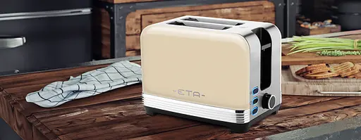 Тостер ETA Storio 9166 90040 бежевий - фото 7