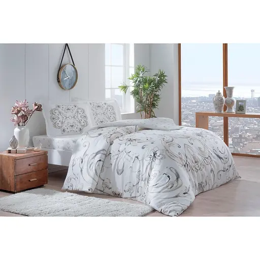 Комплект постельного белья TAC Evora Евро Разноцветный 000230140