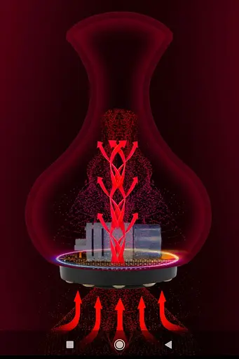 Вакуумний масажер для тіла 506-С міні з інфрачервоним прогріванням - фото 4