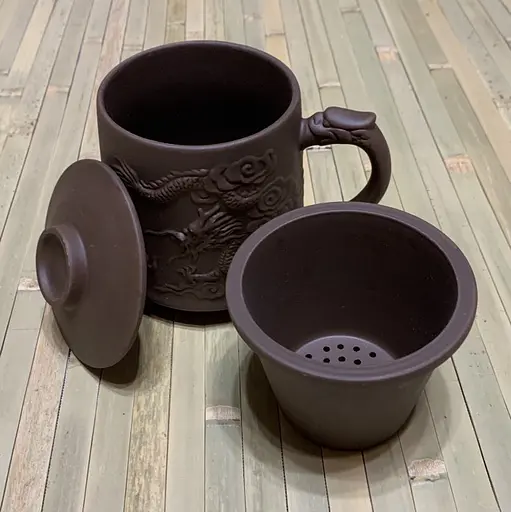 Чашка заварочная с ситом небесного дракон 500 мл - фото 3