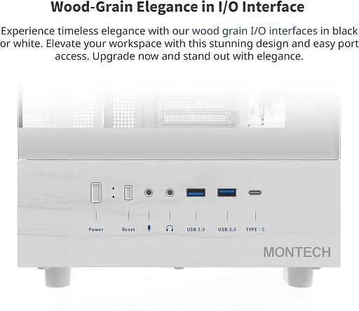 Корпус MONTECH XR WHITE (XR (W)) Без БП - фото 10