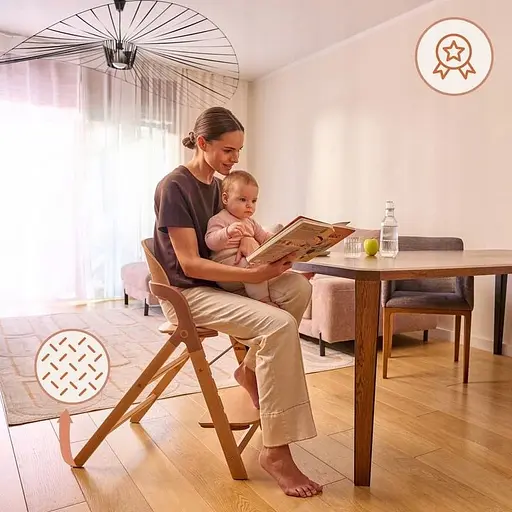 Багатофункціональний стільчик Lionelo Megan Green Wood (LO-MEGAN GREEN WOOD) - фото 7