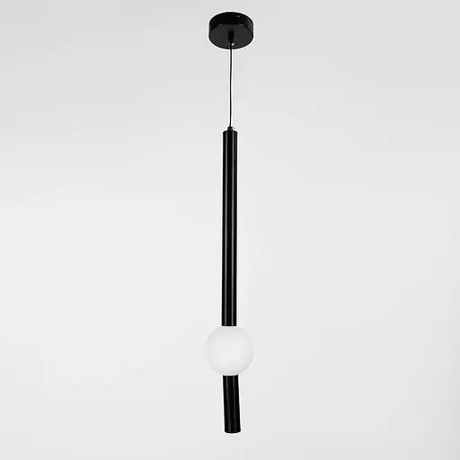 Led світильник чорний у вертикальній формі 60 см на 3 режими | Арт. YG 517B/600 VL BK | Line F - фото 8