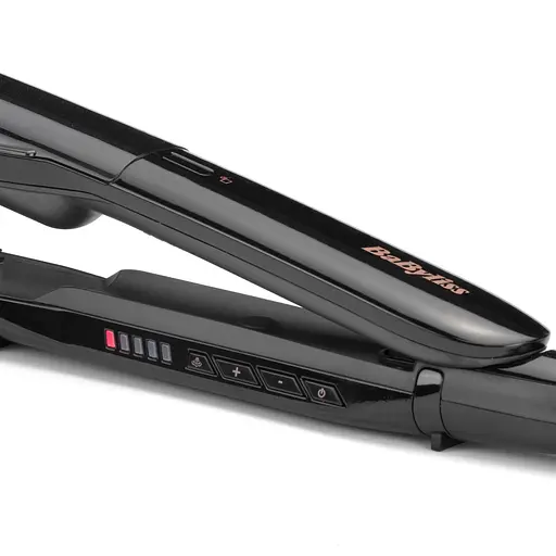 Выпрямитель BaByliss Steam Smoth, температурных режимов 5, 150-230C, с паром, термо коврик, керамика, черный - фото 8