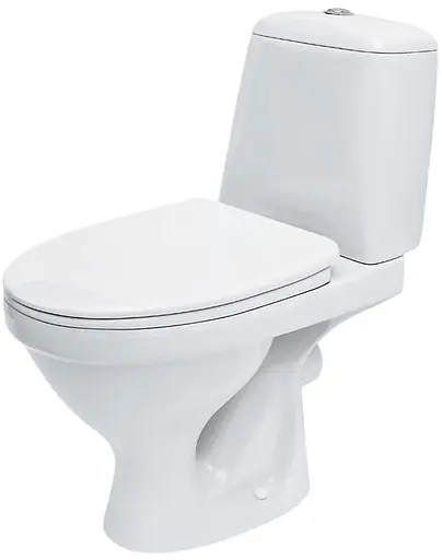 Унитаз-компакт 770 Cersanit Eko 2000 011 3/6 с сиденьем полипропилен металлический крепеж K07-240 - фото 1