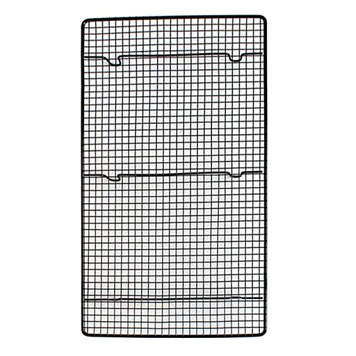Решетка кондитерская для охлаждения, сушки, глазирования десертов и выпечки сетка для гриля 46х26х3 см, Kitchen Master 87194 - фото 6