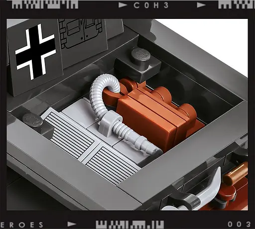 Конструктор COBI танк Panzer IV Ausf. G 3045 - фото 8