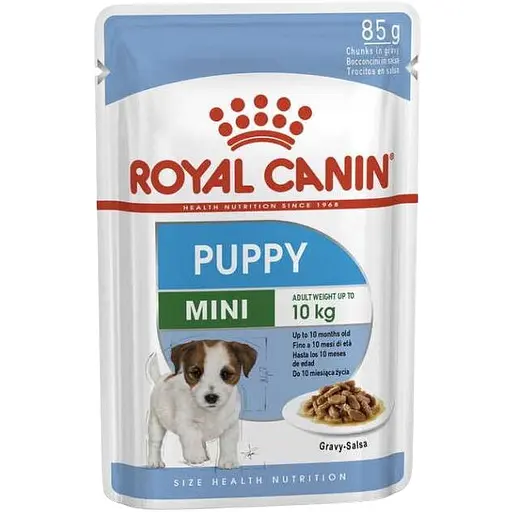 Влажный корм Royal Canin Mini Puppy для щенков собак мелких пород 1,02 кг (12 шт. х 85 г) - фото 2